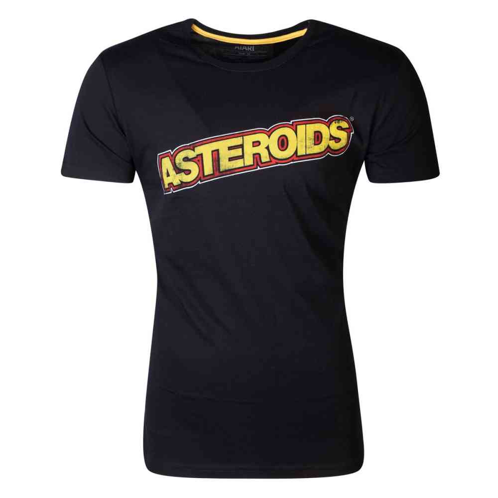 Atari - Astroids Logo Herren TShirt - Schwarz
